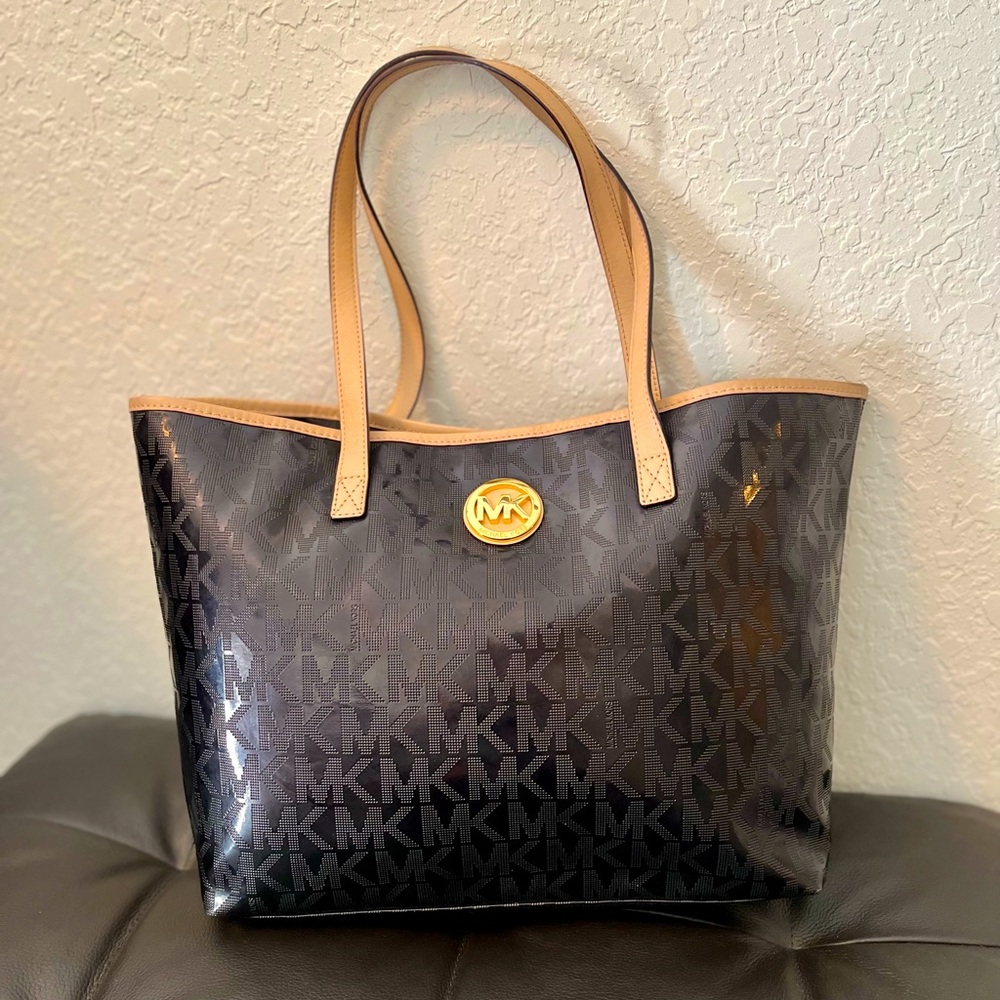 Michael Kors Patent Leather Shoulder Bag